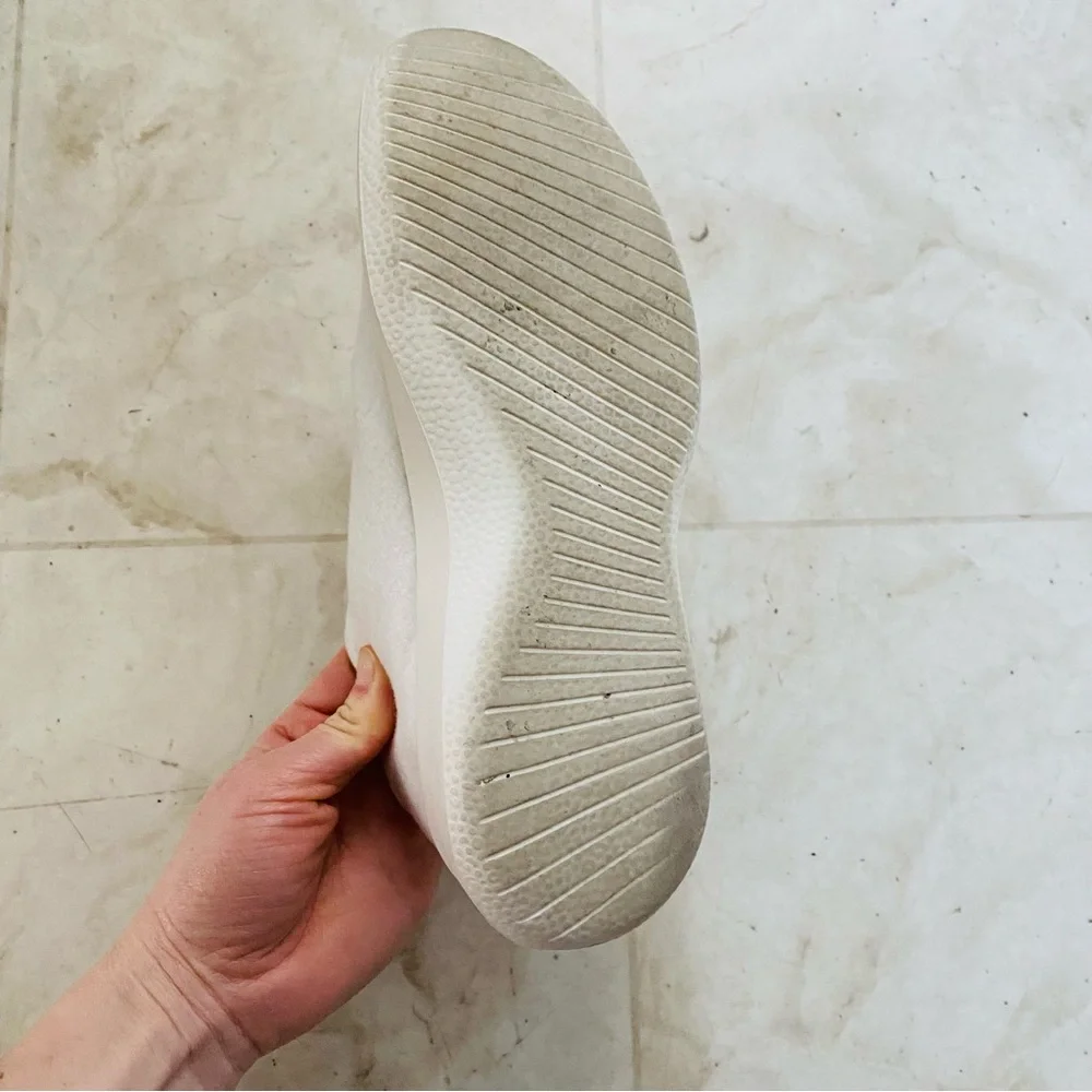$110 allbirds Wool Runner Comfort Light Weight Sneakers Natural White size 7